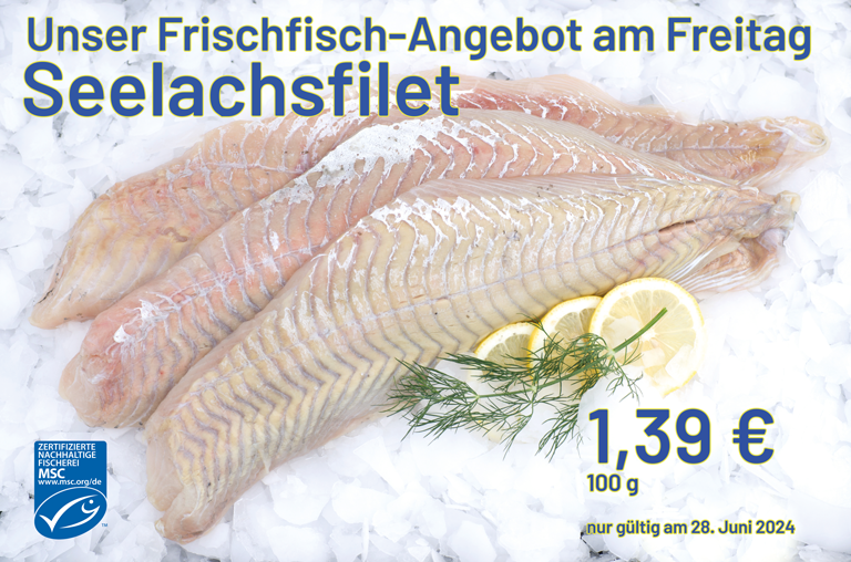 Seelachsfilet Angebot