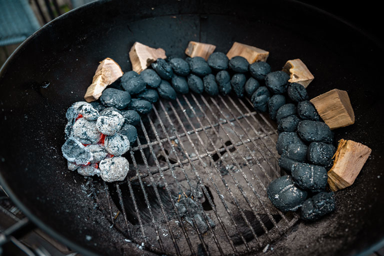 Smoken im Kugelgrill 