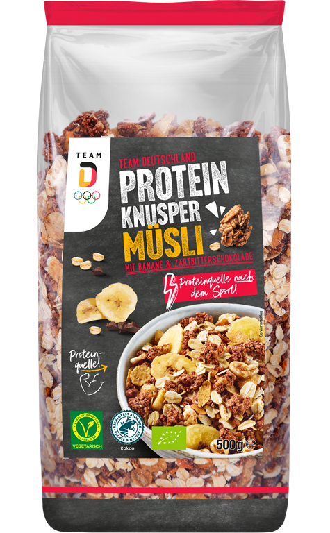 Olympia Team D Müsli EDEKA Georg, Protein-Knusper-Müsli