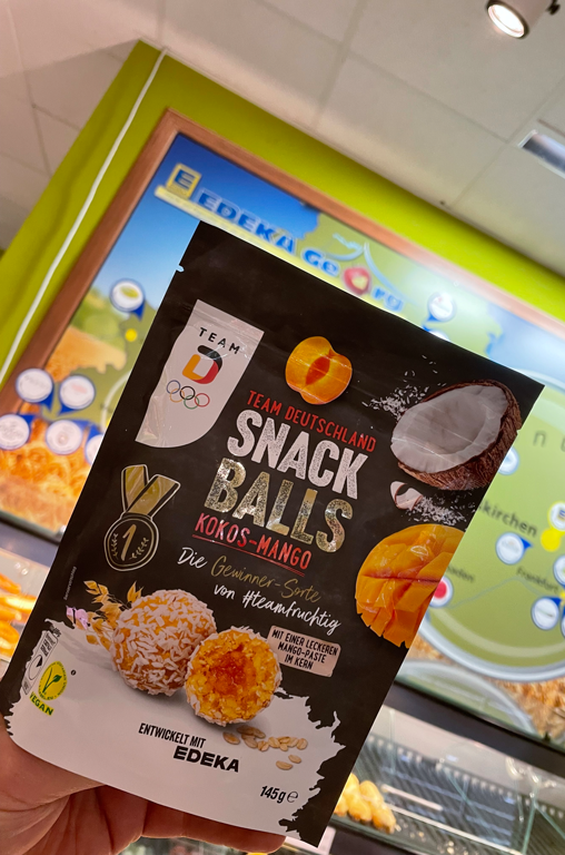 Team D Snackballs bei EDEKA Georg