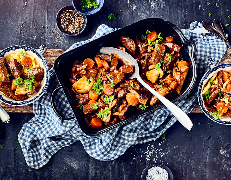 EDEKA-Rezept Boeuf-Bourguignon