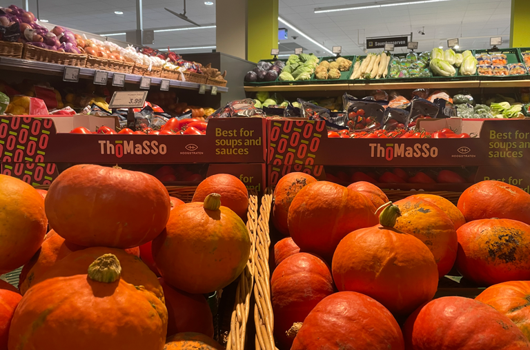 Kürbisse bei EDEKA Georg