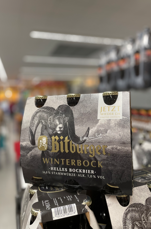 Bitburger Winterbock 6er Träger