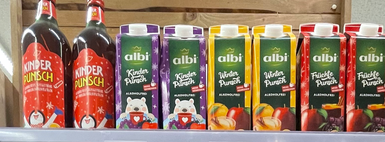 Kinder-Glühpunsche von Albi und Kinderpunsch