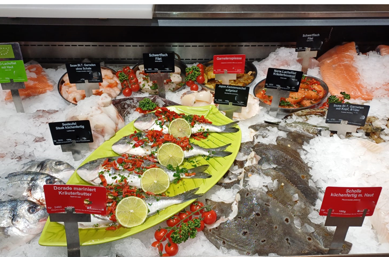 Die Maischolle und weitere maritime Köstlichkeiten bei EDEKA Georg in Riedberg