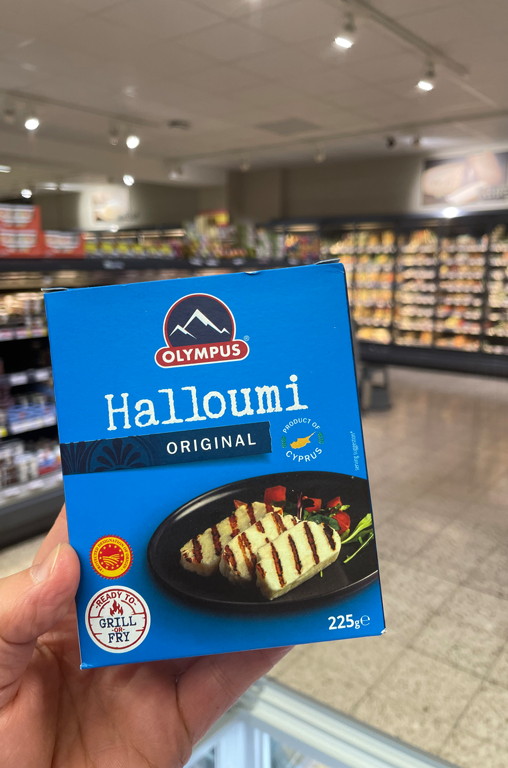 Olympus Halloumi Grillkäse Nahansicht