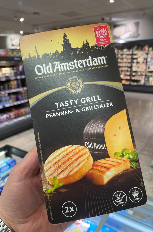 Old Amsterdam Tasty Grill Pfannen- und Grilltaler Nahansicht