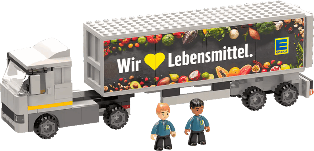 EDEKA Blockz Treueaktion Sammelaktion Set LKW