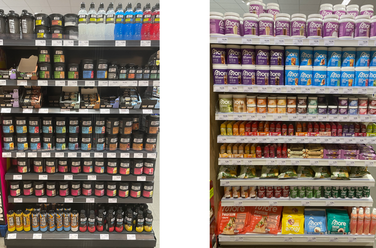 esn und more nutrition sortiment