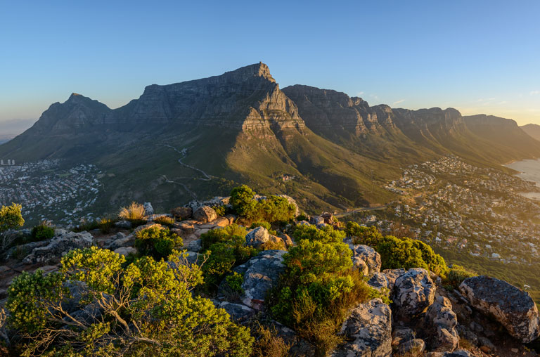Der Tafelberg in Südafrika