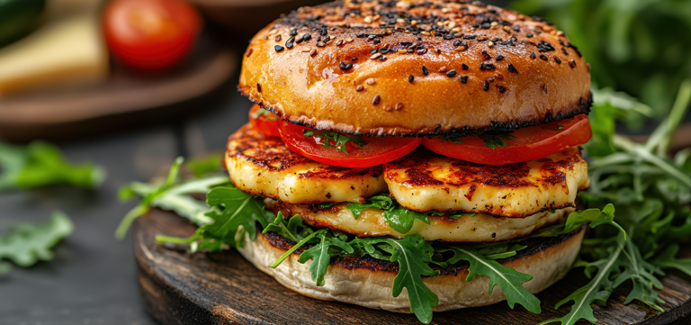 EDEKA Rezept Halloumi-Burger