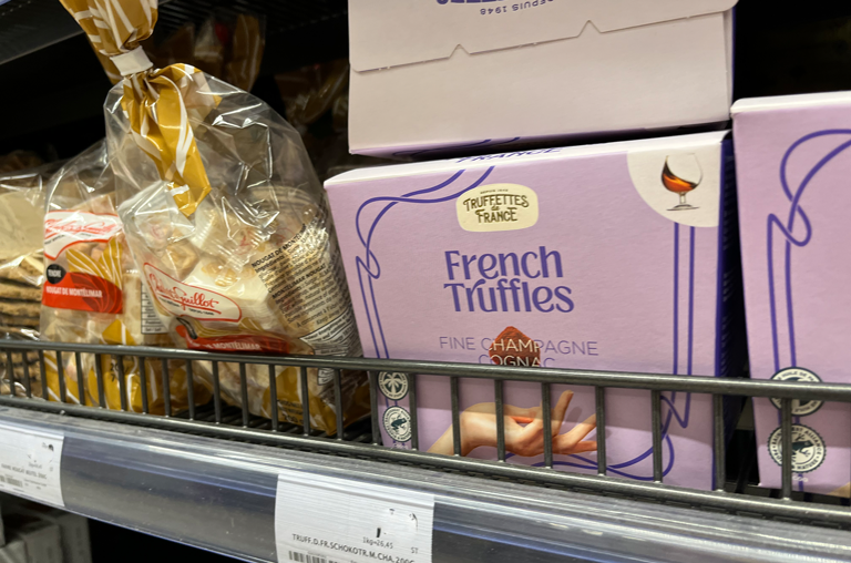 EDEKA Georg internationales Sortiment; Truffettes de France, French Truffles
