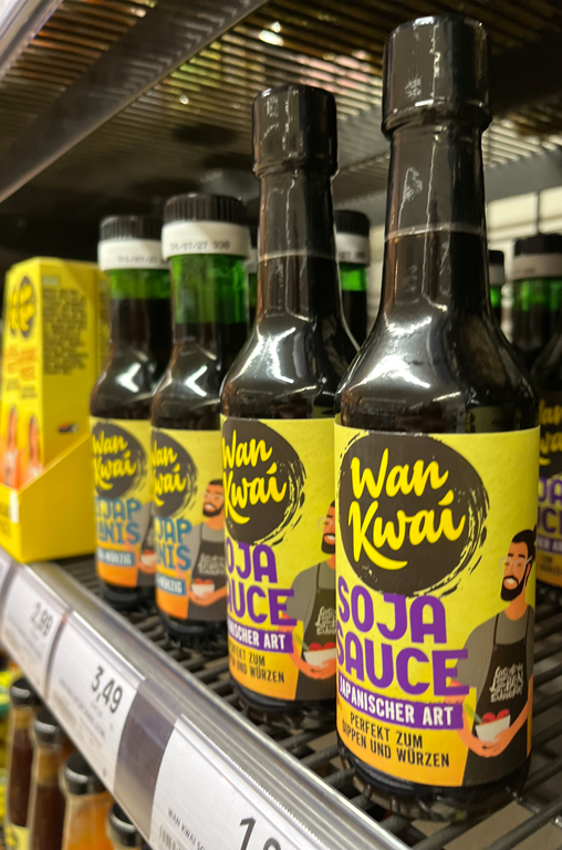 EDEKA Georg internationales Sortiment; Wan Kwan Soya Sauce