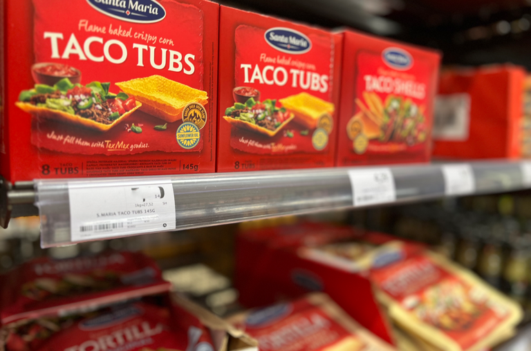 EDEKA Georg internationales Sortiment; Santa Maria Taco Tubes