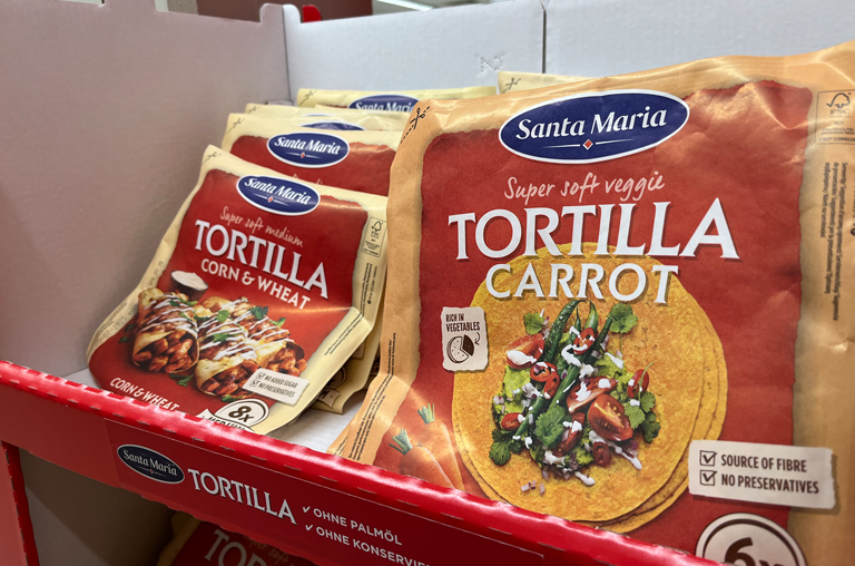 EDEKA Georg internationales Sortiment; Tortilla Carrot
