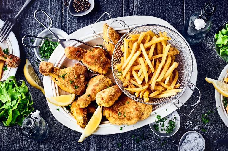 Rezept EDEKA Backhendl