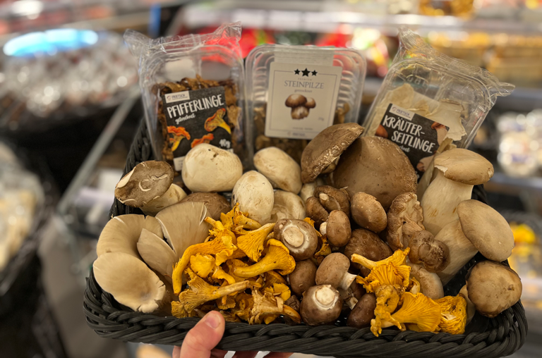 Pilzvielfalt bei EDEKA Georg 1