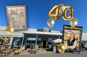 40 Jahre EDEKA Uwe Georg und Mirabella Lich