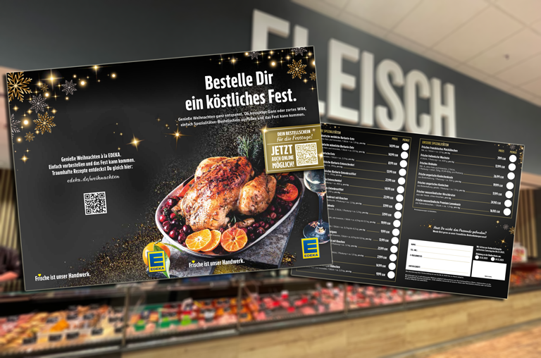 Bestellflyer EDEKA Bestellungen