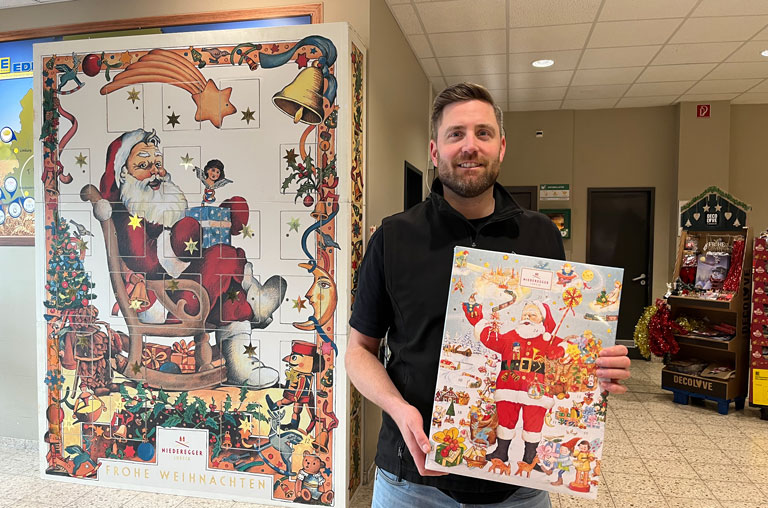 Adventskalender für die Mitarbeiter in Oberursel