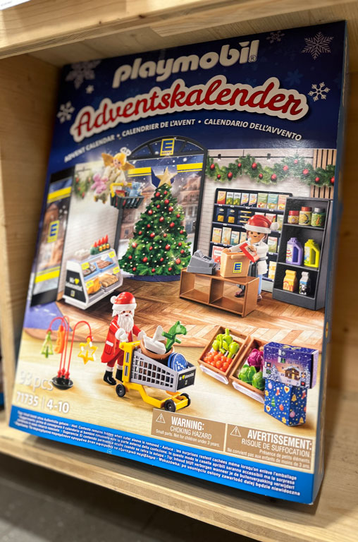 EDEKA Playmobil-Adventskalender