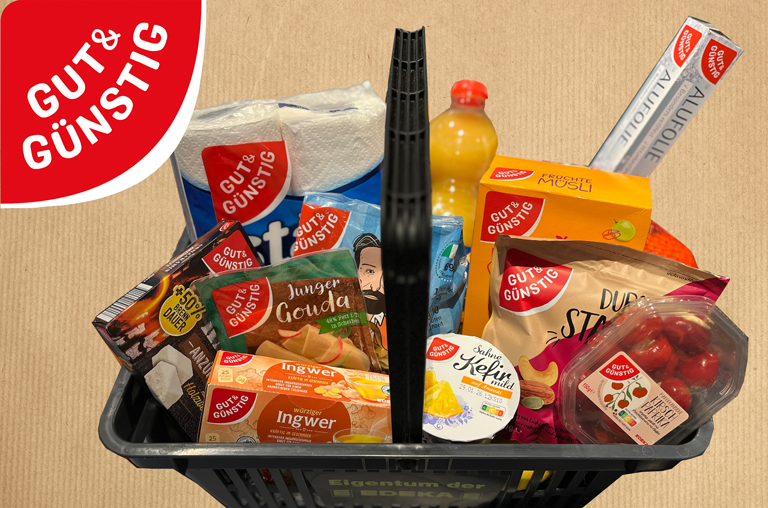 GUT&GUENSTIG-Korb mit GG-Logo