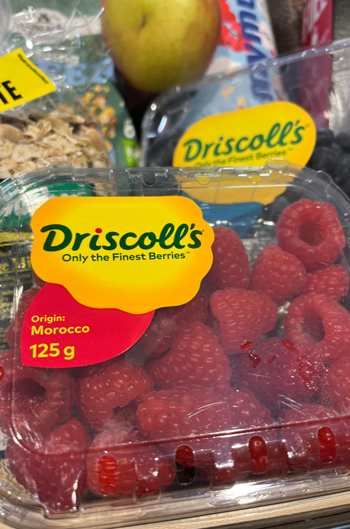 Driscolls Himbeeren für Müsli, bei EDEKA Georg