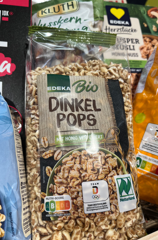EDEKA Bio Dinkel Pops Müsli, Vielfalt bei EDEKA Georg