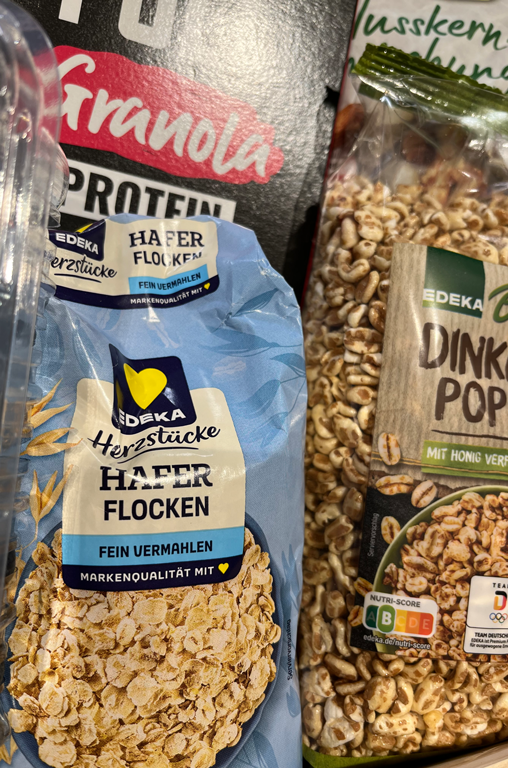 Herzstücke Haferflocken Müsli, Vielfalt bei EDEKA Georg