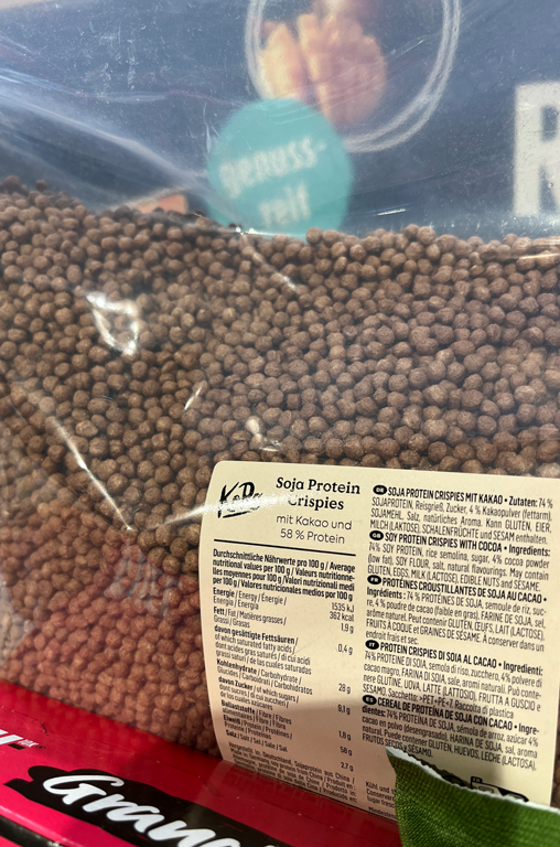 Koro Soja Protein Crispies Müsli, Vielfalt bei EDEKA Georg