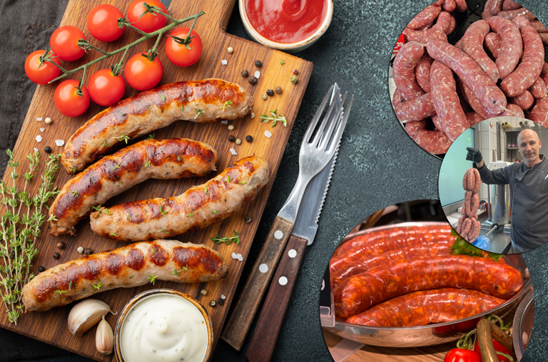 Hausgemachte Bratwürste